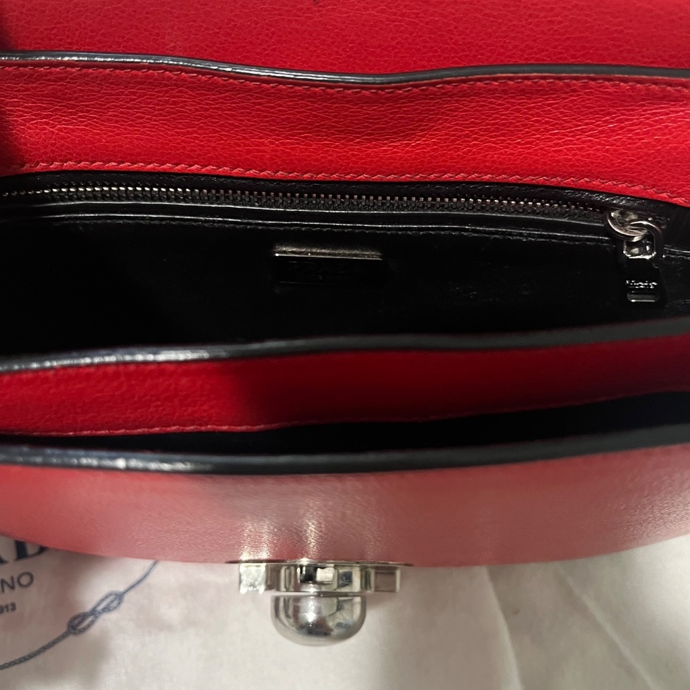 Arcade Chain Flap Bag Glace Calf - image 8